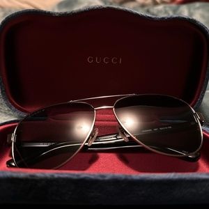 Men’s Gucci Aviator Sunglasses - Polarized